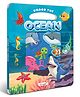 Under the Ocean Window Cut Board Book : Educational Picture book for kids, Toddlers board book, Learning board book, Die cut shape board book