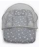 Kradyl Kroft 5 Pc Baby Bedding Set with Mosquito Net for Infants - Grey Staar