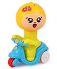 Asian -Press N Go  Scooter - Multicolor