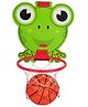 Asian Wooden Basketball - Turtle- Green Color
