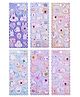 Bunie Cute Kawaii Stickers Set  Set of 6 Puffy Stickers