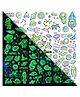 Bunie Glow in The Dark Space Theme 3D Stickers Set  4 Sheets Stickers