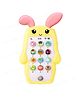 Bunie Cartoon theme Mobile Phone Toy with Light and Music (Random Ear  Yellow)