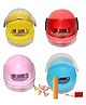 Bunie Helmet Design Sharpener for Kids  Set of 4 Multicolor
