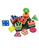 Bunie Column Matching Geometry Shape Sorting Toys for Kids  Multicolor