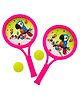 Bunie Cartoon Theme Table Tennis Practice Kit for Kids - Pink Random Print