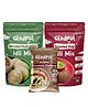 Gladful Combo Ragi Instant Idli Mix, Multi-Millet Instant Idli Mix, Instant Coconut Chutney, No Palm Oil, Ideal for All Ages Pack of 3