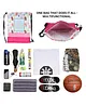 Echo Boomers Ice Cream Print Drawstring Bag  Water-Resistant, Adjustable Straps, Spacious Main Compartment