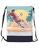 Echo Boomers Ball Print Drawstring Bag  Water-Resistant, Adjustable Straps, Spacious Main Compartment