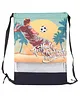 Echo Boomers Ball Print Drawstring Bag  Water-Resistant, Adjustable Straps, Spacious Main Compartment
