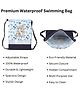 Echo Boomers Sand Print Drawstring Bag  Water-Resistant, Adjustable Straps, Spacious Main Compartment