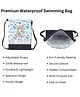 Echo Boomers Sand Print Drawstring Bag  Water-Resistant, Adjustable Straps, Spacious Main Compartment