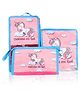 Echo Boomers Pink Unicorn  4-Piece Travel Organizer Set - Pink, Packing Cubes with Unique Print.