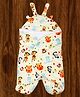 Mittenbooty Bear Quilted Wrapper or swaddle in holland velvet animal print yellow