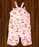 Mittenbooty Bear Quilted Wrapper or swaddle in holland velvet Girl print Pink