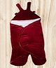 Mittenbooty Bear Wrapper or swaddle in ultra soft Velour fabric Red