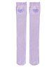 SYGA Cotton Solid Socks- Purple