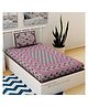 UniqChoice Pure Cotton Jaipuri Single bed sheet With 1 Pillow Cover
