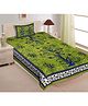 UniqChoice Pure Cotton Jaipuri Single bed sheet With 1 Pillow Cover
