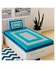 UniqChoice Pure Cotton Jaipuri Single bed sheet With 1 Pillow Cover