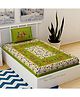 UniqChoice Pure Cotton Jaipuri Single bed sheet With 1 Pillow Cover