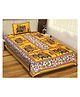 UniqChoice Pure Cotton Jaipuri Single bed sheet With 1 Pillow Cover