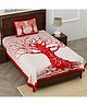 UniqChoice Pure Cotton Jaipuri Single bed sheet With 1 Pillow Cover