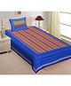 UniqChoice Pure Cotton Jaipuri Single bed sheet With 1 Pillow Cover