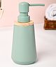 VONCASA Green Polyresin Soap Dispenser For Utility And Bathroom Décor 180 ml