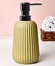 VONCASA Mint Green Ceramic Soap Dispenser For Utility And Bathroom Decor | 270 ml