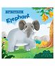 Finger Puppet Board Book - Elephant