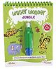 Reusable Magic Water Coloring Book For Kids, Mess-Free Art with Quick Dry Technology (Jungle Theme | 4 Reusable Coloring & Activity Boards | 1 Refillable Water Pen)