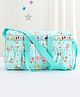 Multipurpose Diaper Bag Animal Print With PVC Material-Sea Green(Print May Vary)