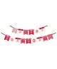 Syga Printed Happy Birthday Banner - Pink