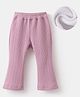 Kookie Kids Full Length Solid Colour Lounge Pant - Pink