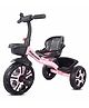 Kidsmate Ninja Plug N Play Durable Kids/Baby Tricycle, Storage Basket, Cushion Seat and Seat Belt for Boys/Girls/Carrying Capacity Upto 30 Kgs (Pink)