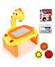 Toysire Giraffe Drawing Projector Table for Kids Painting Drawing Table LED Projector Children Toy Educational Early Learning Projection