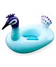 Toysire Inflatable Swimming Float Peacock Shape Ring Mat for Pool and Beach Water Swimming Ring Tube for Kids Summer Funny Pool Party Toys(Sky Blue)
