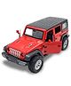Kidsden Die Cast Pull Back Jeep Car Toy with Openable Door , Multicolor