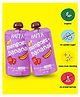 Happa Organic Baby Food Mango & Banana Puree | 100% Fruits | No Sugar, Milk Powder, Preservatives | 2 Packs | 6M+ (100g Each)