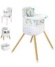 Moon High Chair High Chair Blue