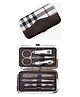 FabSecret 7 Pcs Professional Manicure Tool Kit with Wallet(Color May Vary)