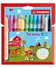 STABILO Extra-Thick Trio Jumbo - Pack of 12 - Assorted Colors
