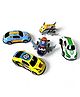 Planet of Toys Pull Back Light Alloy Iron Super Sports Car  High-Speed Action with LED Lights and Realistic Engine Sounds  Perfect for Kids and Collectors