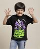 Kidsville DC Comics Featuring Half sleeves Batman Printed Tee-Black