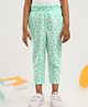 Somersault Polka Dots Printed Trouser - Green