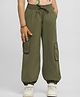 Somersault Solid Full Length Cargo Joggers - Green