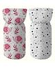 Devico cotton Bottle Cover  Pack of 2  Fits up to 250 ml-Daisy