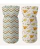 Devico cotton Bottle Cover  Pack of 2  Fits up to 250 ml-Multi Yellow