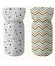 Devico cotton Bottle Cover  Pack of 2  Fits up to 250 ml-Yellow Black